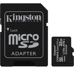 Tarjeta De Memoria 32g Kingston Sdcs Canvas Select Adaptador