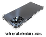 Funda Para Moto G13 4g Hard Shell Esquinas Reforzadas PremiumTransparente