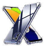 Funda Para Galaxy A03 Hard Shell Calidad Premium Reforzada Transparente