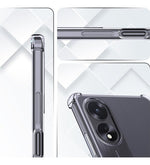 Funda Para Oppo A38 4G Hard Shell Ligera Uso Rudo Reforzada Transparente