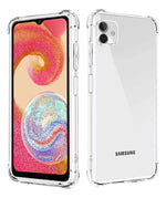 Funda Para Galaxy A04 4G Hard Shell Premium Esquina Reforzada Antigolpes Transparente