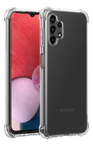 Funda Para Samsung 04s Hard Shell Esquinas Reforzadas Premium Transparente
