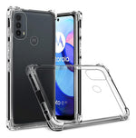 Funda Para Moto E20 Hard Shell Esquinas Reforzadas Uso Rudo Transparente