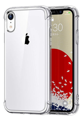 Funda Para iPhone XR Hard Shell Premium Semirigida Contra Caida Transparente