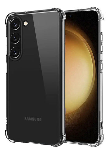 Funda Para Galaxy S23 Hard Shell Calidad Premium Esquinas Reforzadas Transparente
