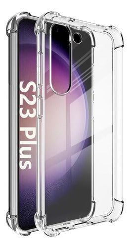 Funda Para Samsung Galaxy S23 Plus Hard Shell Calidad Premium Esquinas Reforzadas Transparente