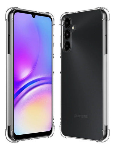 Funda Para Galaxy A05 Hard Shell Premium Esquinas Reforzadas Transparente