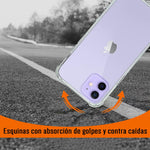 Funda Para iPhone 12 Pro/ iPhone 12 Hard Shell Calidad Premium Esquinas Reforzada Transparente