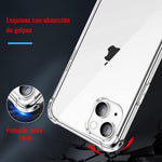 Funda Para iPhone 15 Hard Shell Calidad Premium Esquinas Reforzadas Transparente
