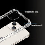 Funda Para iPhone 15 Hard Shell Calidad Premium Esquinas Reforzadas Transparente
