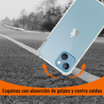 Funda Para iPhone 15 Plus Hard Shell Calidad Premium Esquinas Reforzada Transparente