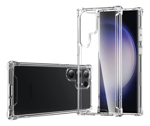 Funda Para Galaxy S23 Ultra Hard Shell Calidad Premium Esquina Reforzada Transparente