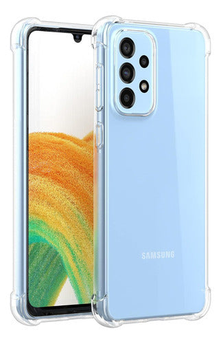 Funda Para Galaxy A33 5G Hard Shell Calidad Premium Esquina Reforzada Transparente