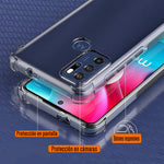 Funda Para Motorola Moto G60 Hard Shell Esquinas Reforzadas Uso Rudo Transparente