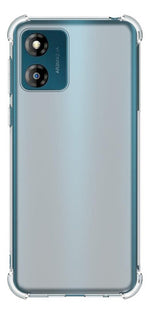 Funda Para Moto E13 Hard Shell Con Aribag Esquinas Reforzadas Transparente