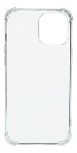 Funda Para iPhone 12 Pro Max Hard Shell Semirigida Contra Caida Transparente