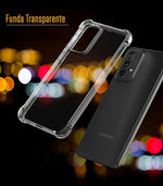 Funda Para Galaxy A52 5g Hard Shell Esquina Reforzada Uso Rudo Transparente