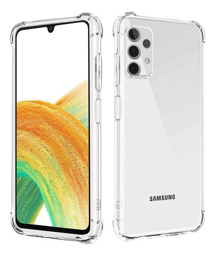 Funda Para Galaxy A52 5g Hard Shell Esquina Reforzada Uso Rudo Transparente