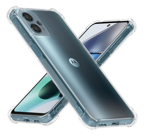 Funda Para Moto G13, G23, G53 Hard Shell Premium Reforzada Transparente