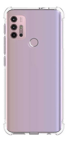 Funda Para Moto G10/ G20/ G30 Hard Shell Esquinas Reforzadas Transparente
