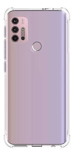 Funda Para Moto G10/ G20/ G30 Hard Shell Esquinas Reforzadas Transparente