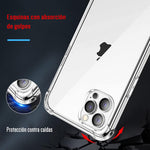 Funda Para iPhone 15 Pro Max Hard Shell Calidad Premium Esquinas Reforzadas Transparente