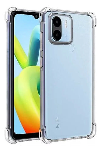 Funda Para Xiaomi Redmi A1 Plus Hard Shell Esquinas Reforzadas Transparente