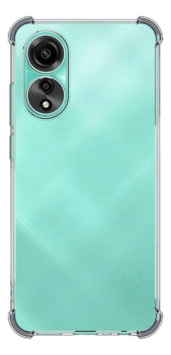 Funda Para Oppo A78 5G Hard Shell Premium Esquinas Reforzadas Transparente