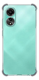Funda Para Oppo A78 5G Hard Shell Premium Esquinas Reforzadas Transparente