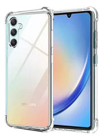 Funda Para Galaxy A24 Hard Shell Premium Esquinas Reforzadas Transparente