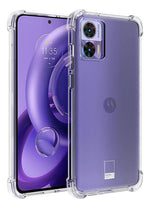Funda Para moto Edge 30 Lite Hard Shell Esquinas Reforzadas Premium Transparente