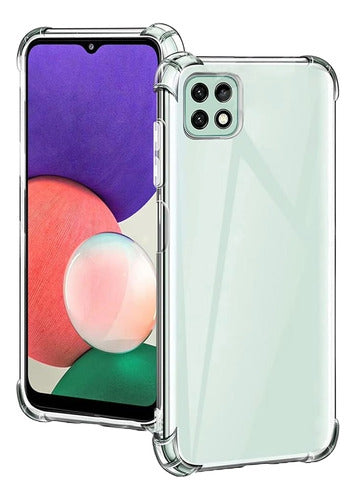Funda Para Samsung A22 5g Hard Shell Esquinas Reforzada Transparente