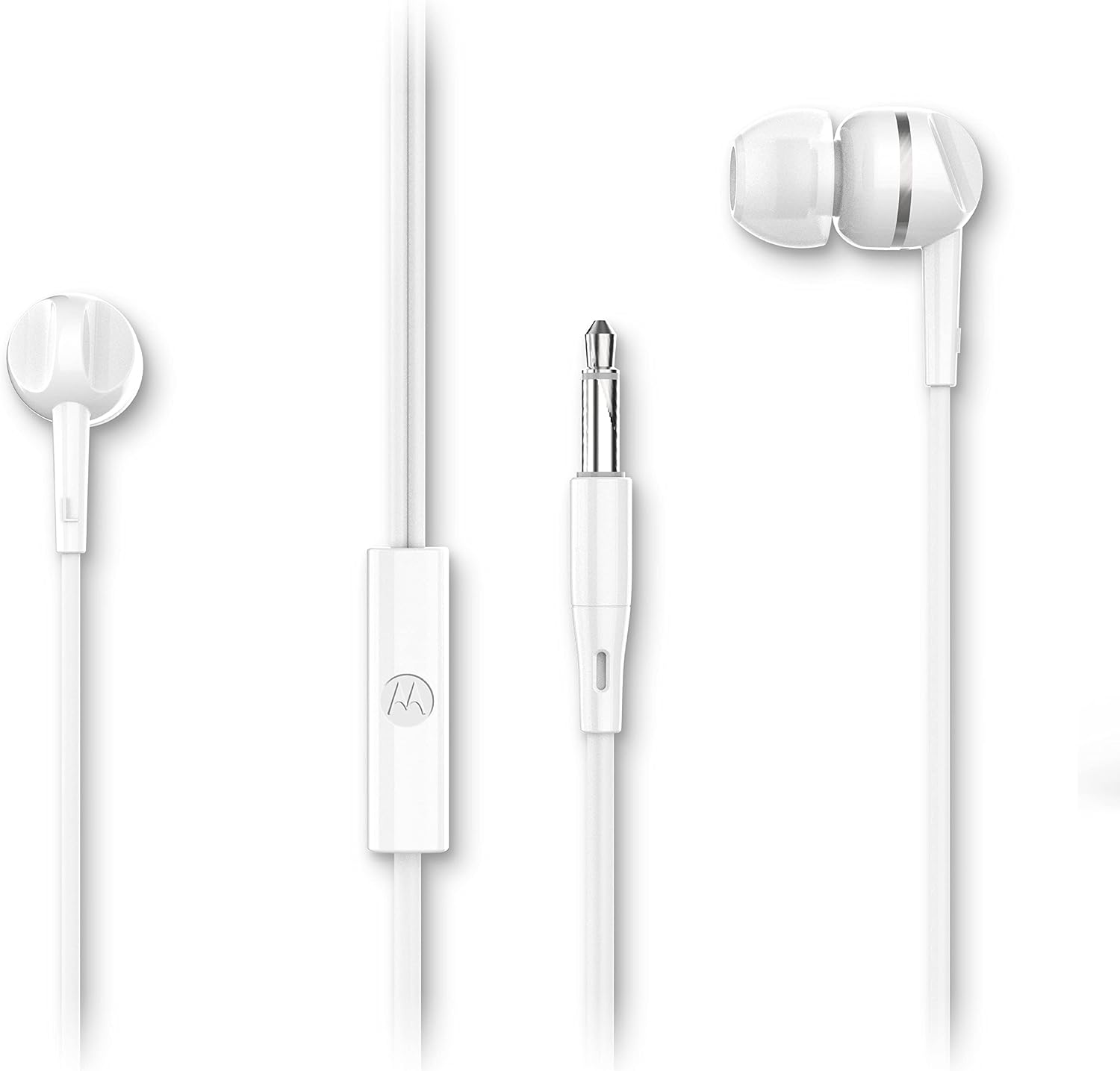 Audífonos Motorola Earbuds 105 Blanco