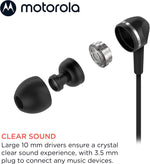 Audífonos Motorola Earbuds 105 Blanco