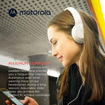 Audífonos Motorola Moto Xt120 Alámbrico 3.5mm Blanco