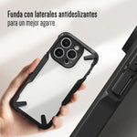 Funda Para iPhone 15 Pro Max Ringke Fusion X Antideslizante Rígido Antichoque Negro