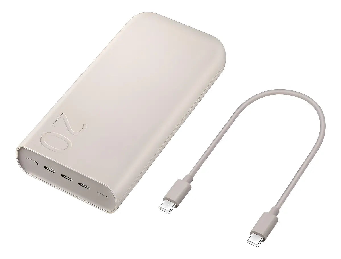 Power Bank Samsung 20000 Mah 45w Inalámbrica Carga Súper Rápida
