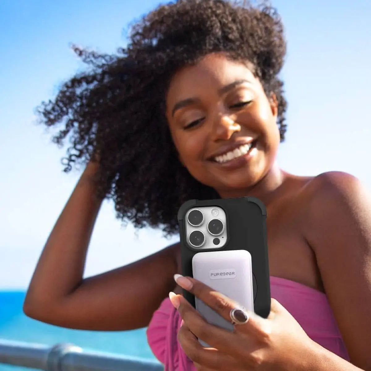 Funda Para iPhone 16 Pro Max Puregear Dualtek Kik Uso Rudo