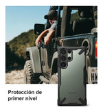 Funda Para Galaxy S23 Ultra Fusion X Antideslizante Rígido Borde Antichoque Negro