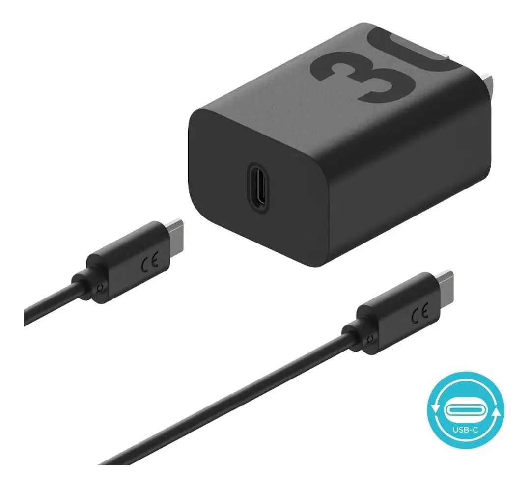 Cargador Motorola 30w Turbopower con Cable Usb-C