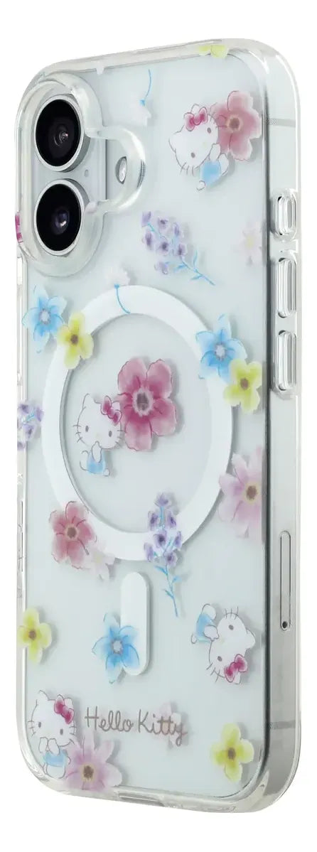 Funda Para iPhone 17 Hello Kitty Joyful Transparente