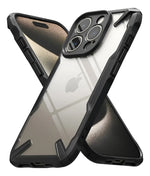 Funda Para iPhone 16 Pro Max Ringke Fusion X Antideslizante Rígido Antichoque Negro
