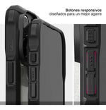 Funda Para iPhone 16 Pro Max Ringke Fusion X Antideslizante Rígido Antichoque Negro