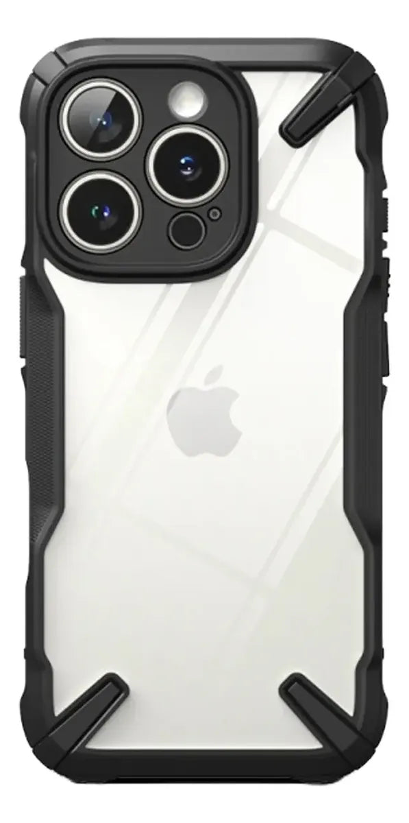 Funda Para iPhone 15 Pro Max Ringke Fusion X Antideslizante Rígido Antichoque Negro