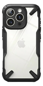 Funda Para iPhone 16 Pro Max Ringke Fusion X Antideslizante Rígido Antichoque Negro