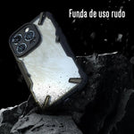 Funda Para iPhone 15 Pro Ringke Fusion X Case Premium Uso Rudo Negro