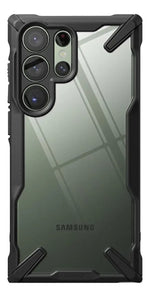 Funda Para Galaxy S23 Ultra Fusion X Antideslizante Rígido Borde Antichoque Negro