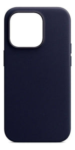 Funda Para iPhone 14 Pro Max Piel Azul Oscuro