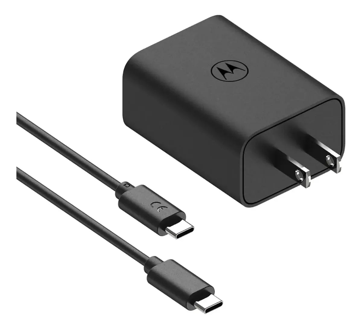 Cargador Motorola 68W Salida Tipo C con Cable