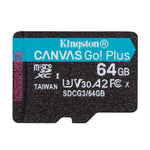 Tarjeta De Memoria 64 Gb Micro Sdxc Canvas Go Plus Uhs-i C10